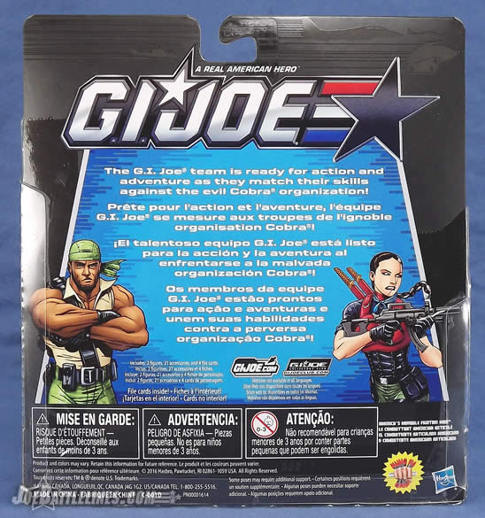 G.I. Joe 50th Anniversary Heavy Conflict two-pack