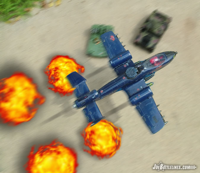 Rattler bombing run