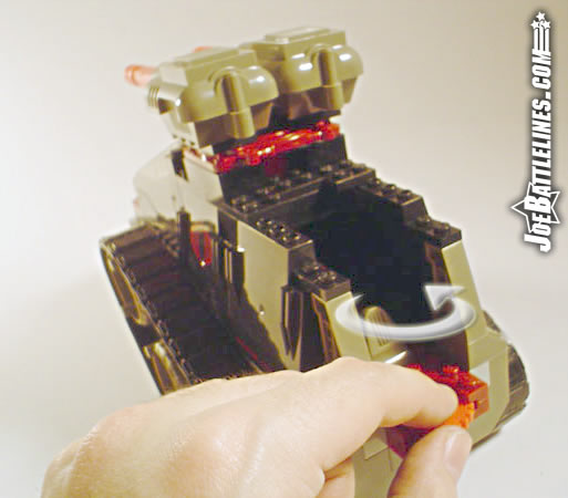 BTR HISS turret movement