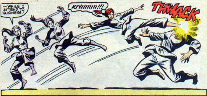 Scarlett's comic appearance