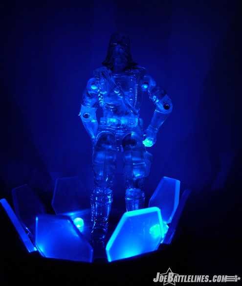 Cobra Commander illuminated