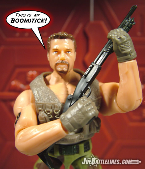 Every man needs a boomstick.