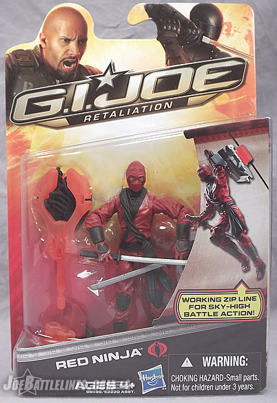 G.I. Joe Retaliation Red Ninja