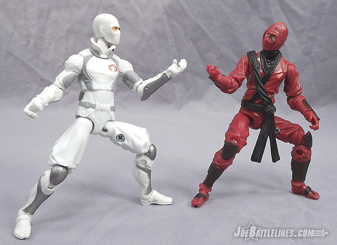 G.I. Joe Retaliation Red Ninja vs Storm Shadow