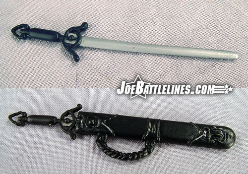 Tiger Claw sword and scabbard
