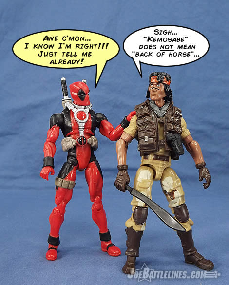 Classic Clash Spirit - G.I. Joe 50th Anniversary collection Deadpool