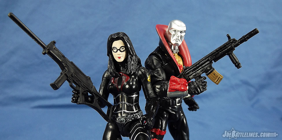 G.I. Joe 50th Anniversary Eagle's Edge Destro and Baroness