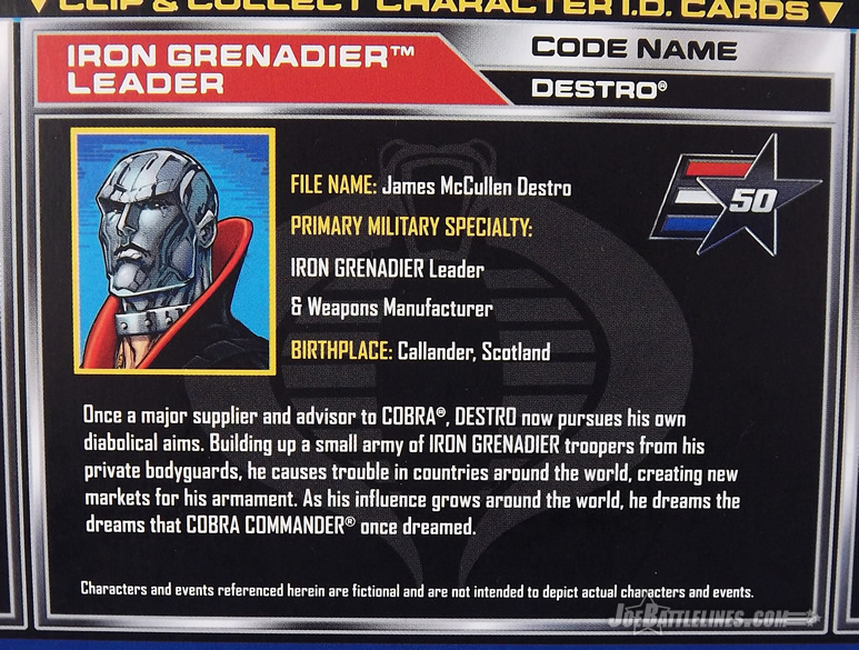 G.I. Joe 50th Anniversary Eagle's Edge Destro