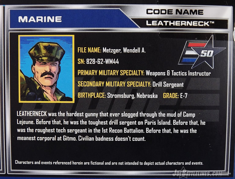 G.I. Joe 50th Anniversary Leatherneck