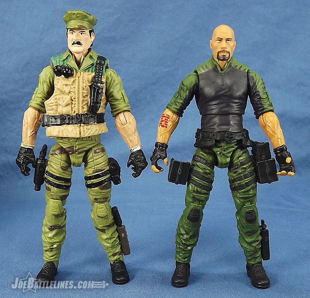 G.I. Joe 50th Anniversary Leatherneck and Retaliation Roadblock