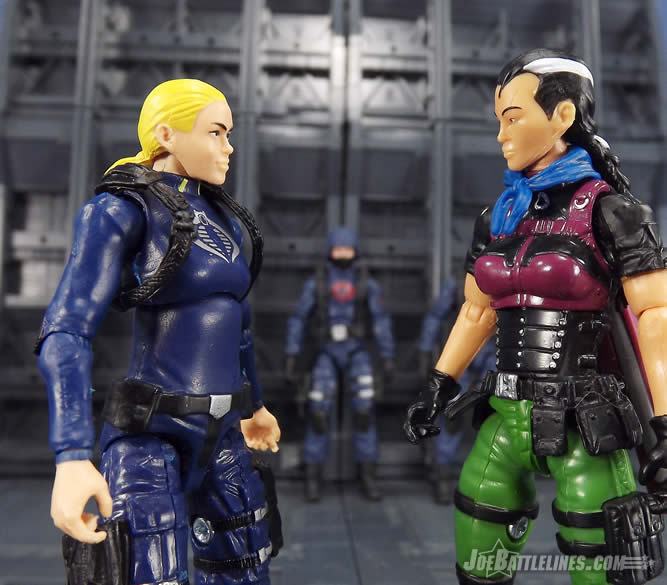 G.I. Joe Heavy Conflict Stiletto action figure Cobra Officer
