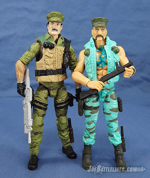 G.I. Joe Marine Devastation Gung-Ho and Leatherneck