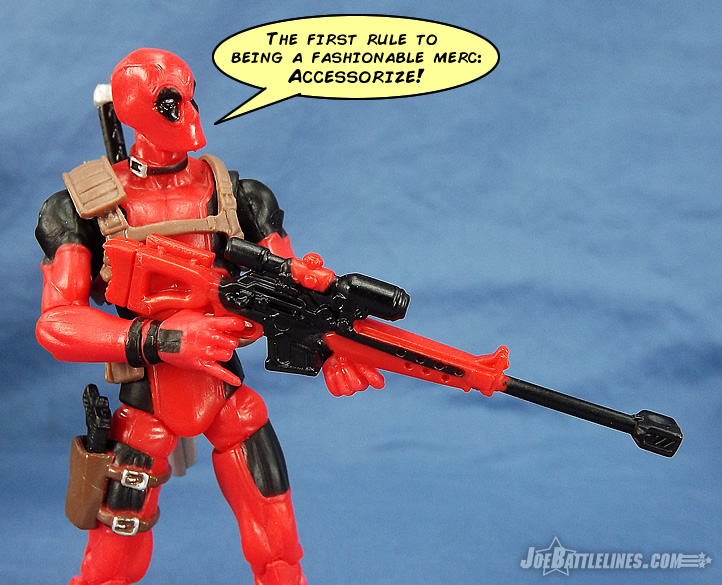 G.I. Joe 50th Anniversary Night Viper and Deadpool