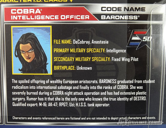 G.I. Joe 50th Anniversary Social Clash Baroness