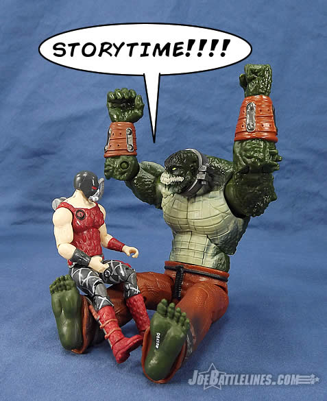 G.I. Joe 50th Anniversary Swamp Steam Croc Master