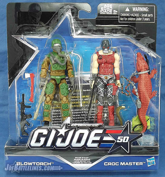 G.I. Joe 50th Anniversary Swamp Steam Croc Master