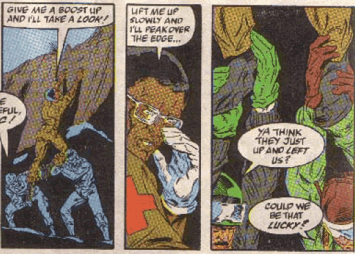 Doc's final moments in Marvel Comics GIJoe #109