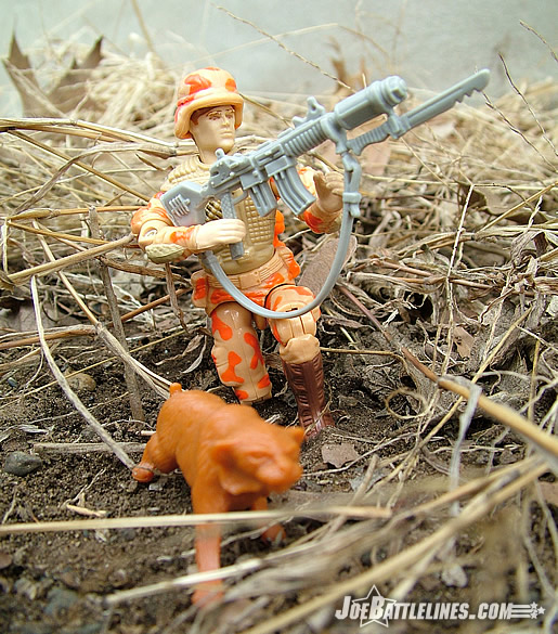Spearhead & Max in the bush