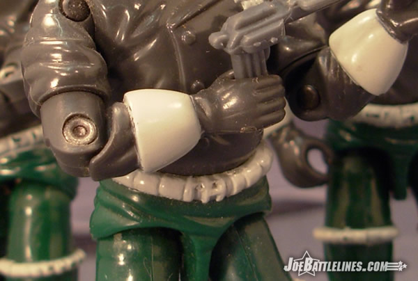 Decimator's forearms
