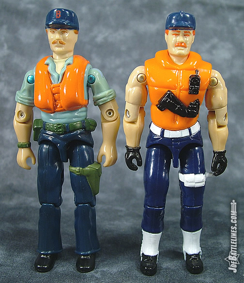 Comparison of 1984 & 1992 Cutter figures
