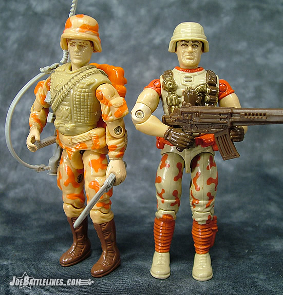 Duke & Spearhead - clad for desert work