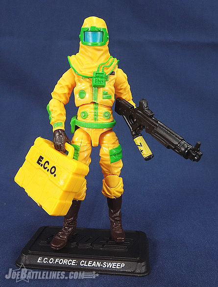 G.I. Joe zombie initiative eco force clean-sweep