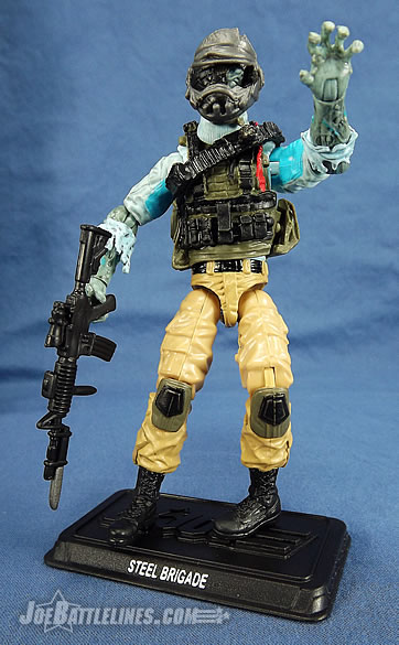 G.I. Joe Zombie Initiative Zombie Steel Brigade