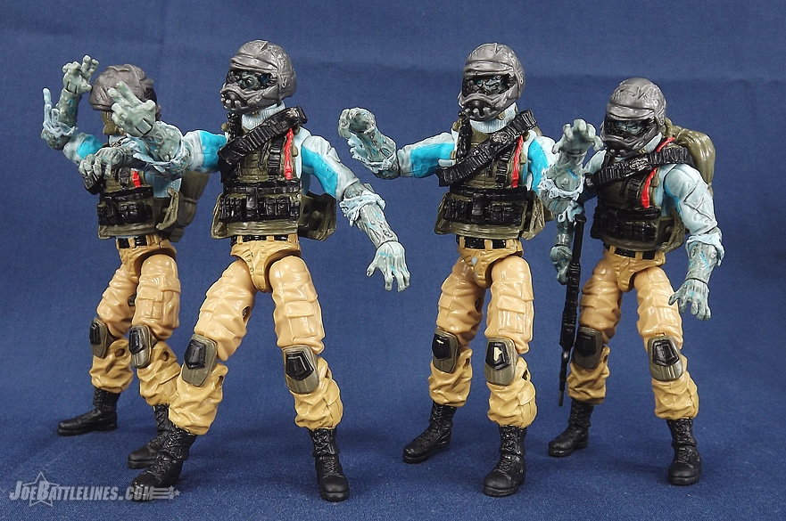G.I. Joe Zombie Initiative Zombie Steel Brigade
