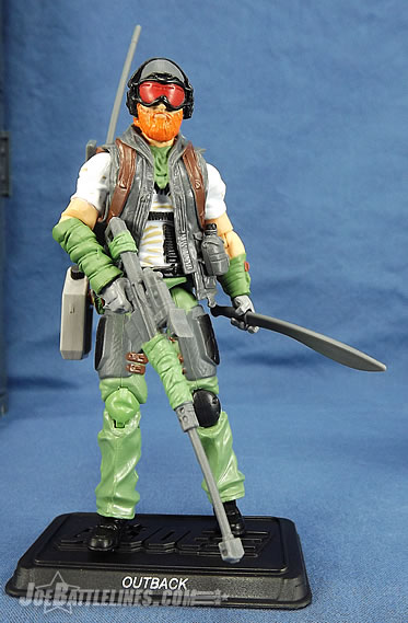 G.I. Joe Zombie Initiative Zombie Hunter Outback