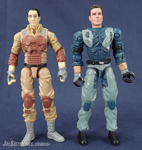 G.I. Joe FSS Barrel Roll Spy Troops comparison
