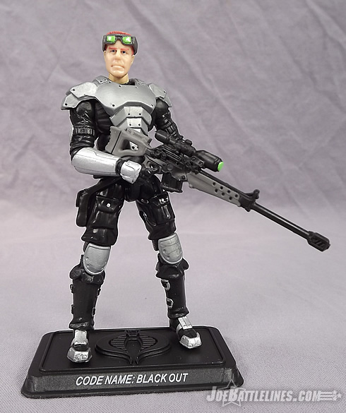 G.I. Joe Collector's Club Cobra Sniper Blackout