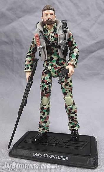 G.I. Joe Collector's Club 1:18 Adventure Team Land Adventurer