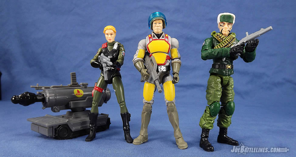 G.I. Joe Collector's Club FSS 3 Big Ben Quarrel Bombardier Action Force