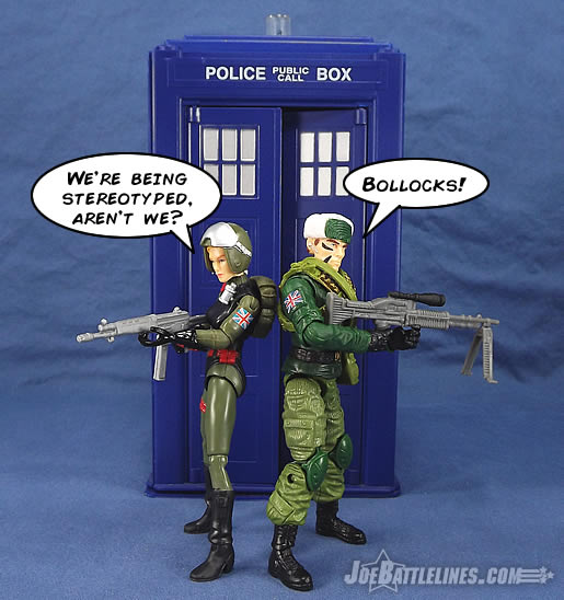 G.I. Joe Collector's Club FSS 3 Big Ben TARDIS