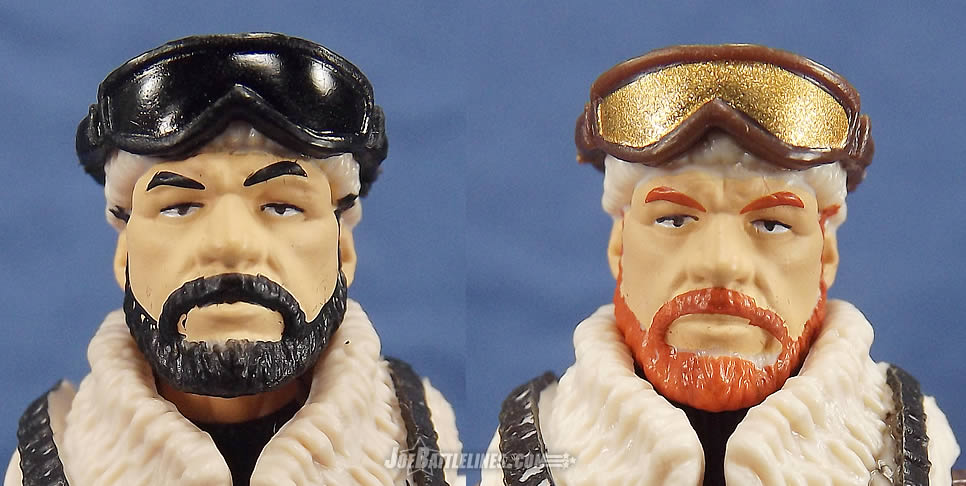 G.I. Joe FSS 3 Frostbite Tiger Force comparison