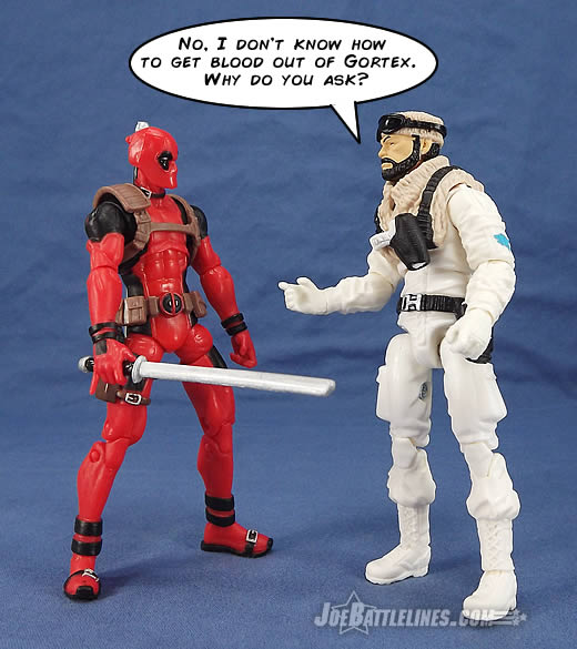G.I. Joe FSS 3 Frostbite Deadpool