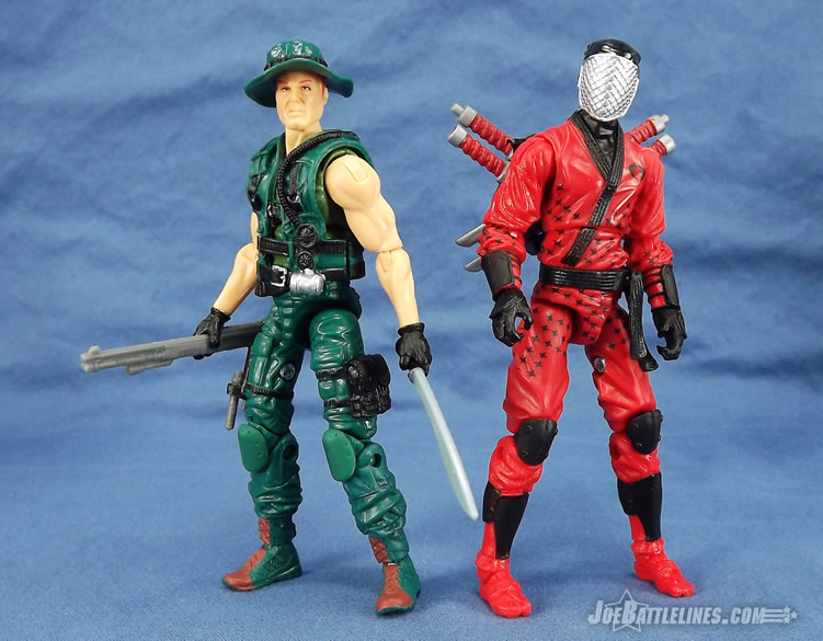 G.I. Joe Collector's Club FSS 3 Slice and Muskrat