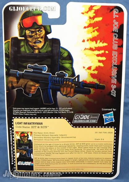 G.I. Joe Collector's Club FSS 3 Hit & Run