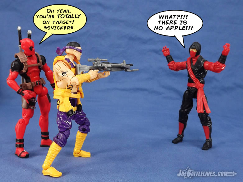 G.I. Joe Collector's Club FSS 3 Night Creeper Leader & Deadpool