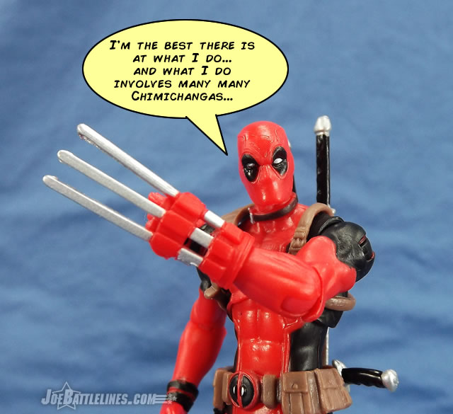 G.I. Joe Collector's Club FSS 3 Slice Deadpool