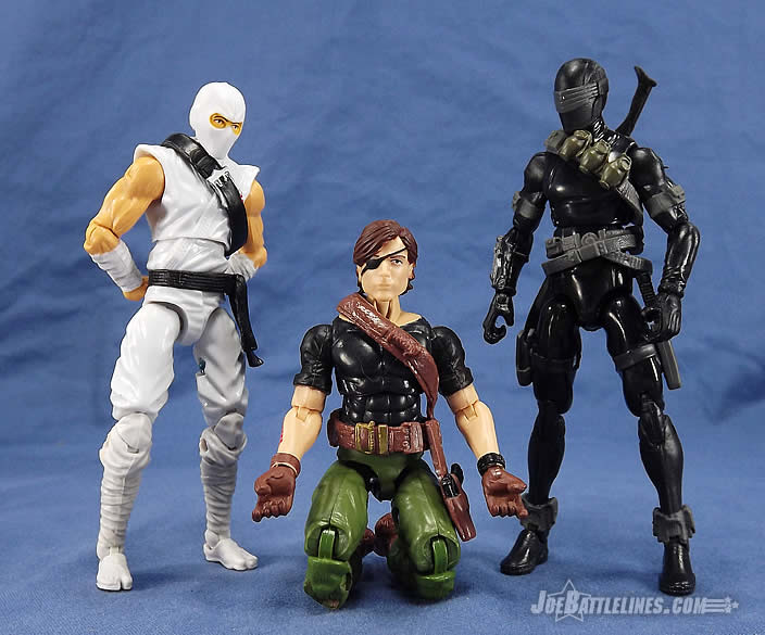 G.I. Joe FSS 4 Billy Arboc Snake Eyes Storm Shadow