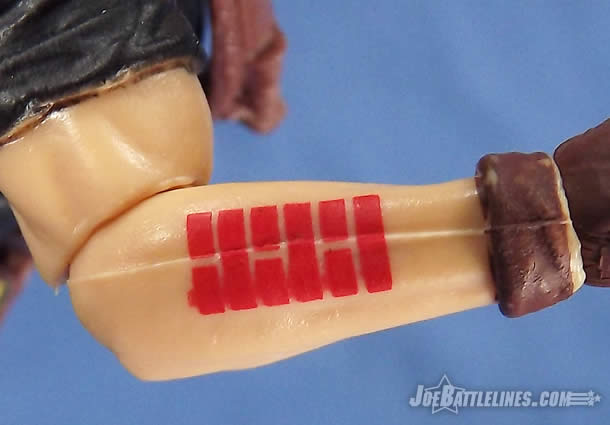 G.I. Joe FSS 4 Billy Arboc Arashikage tattoo