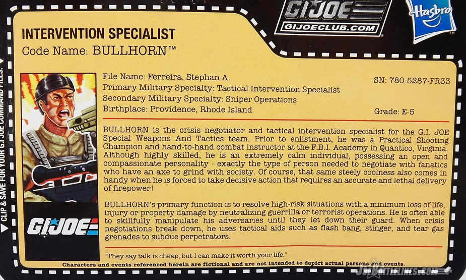G.I. Joe fss bullhorn