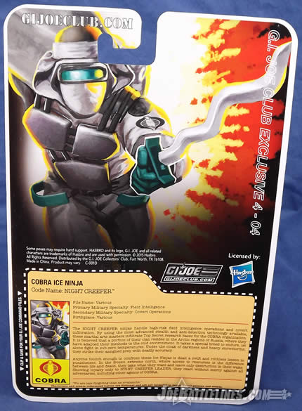 G.I. Joe FSS 4.0 Cobra Ice Ninja