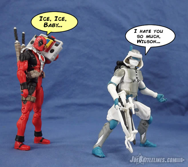 G.I. Joe FSS 4.0 Cobra Ice Ninja meets Deadpool