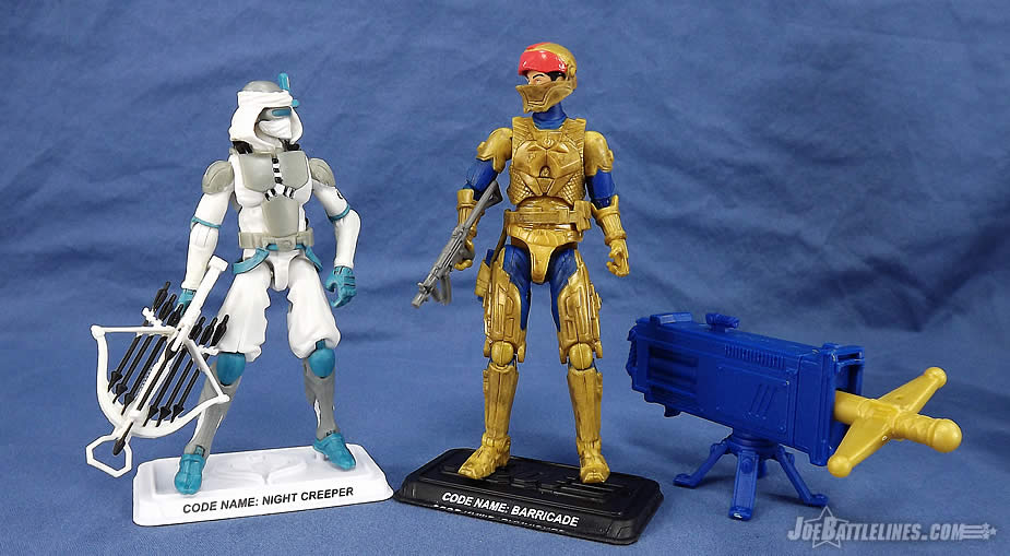 G.I. Joe FSS 4 shipment 2 Barricade Cobra Ice Ninja