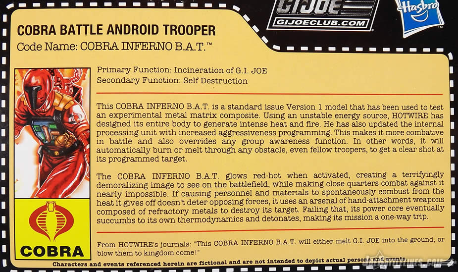 G.I. Joe inferno bat