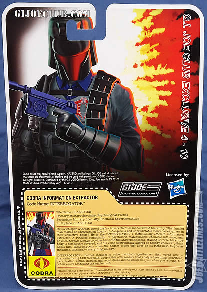 G.I. Joe FSS 4 Interrogator