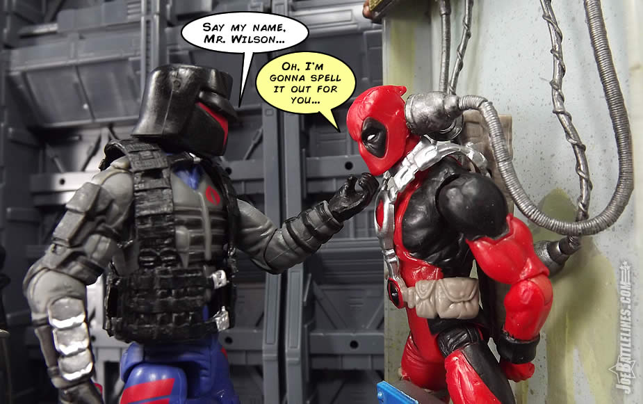 G.I. Joe FSS 4 Interrogator Deadpool Francis