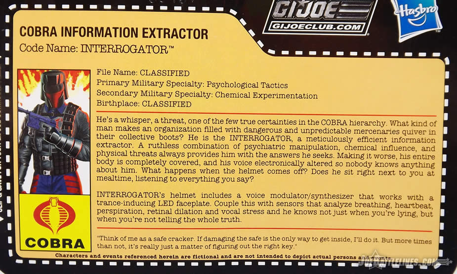 G.I. Joe FSS 4 Interrogator